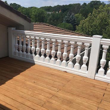 New Deck and Railings
